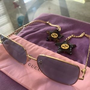 Authentic Gucci square frame glasses. GG0724S